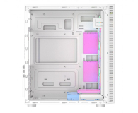 GEMBIRD Obudowa komputerowa gamingowa Fornax 500, biała CCC-FC-500W - 1173317 - zdjęcie 4